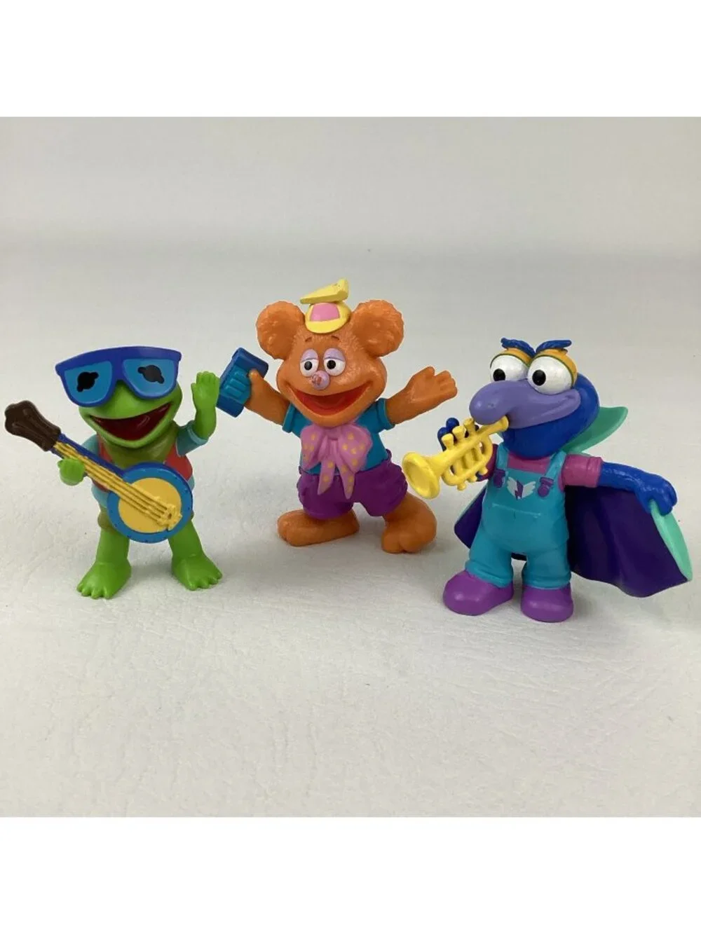 Disney Jr Muppet Babies Rocksplosion Action Figure Set Gonzo Fozzie Bear Kermit